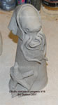 cthulhu statuette in progress (click to see larger image)